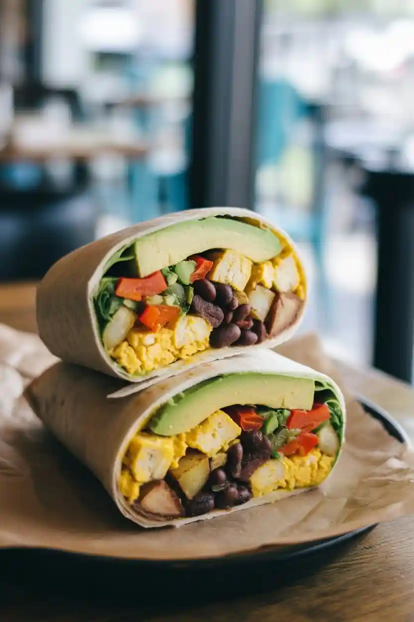 25 Delicious Vegan Breakfast Ideas That Everyone Will Love 5 Vegan Breakfast Burrito