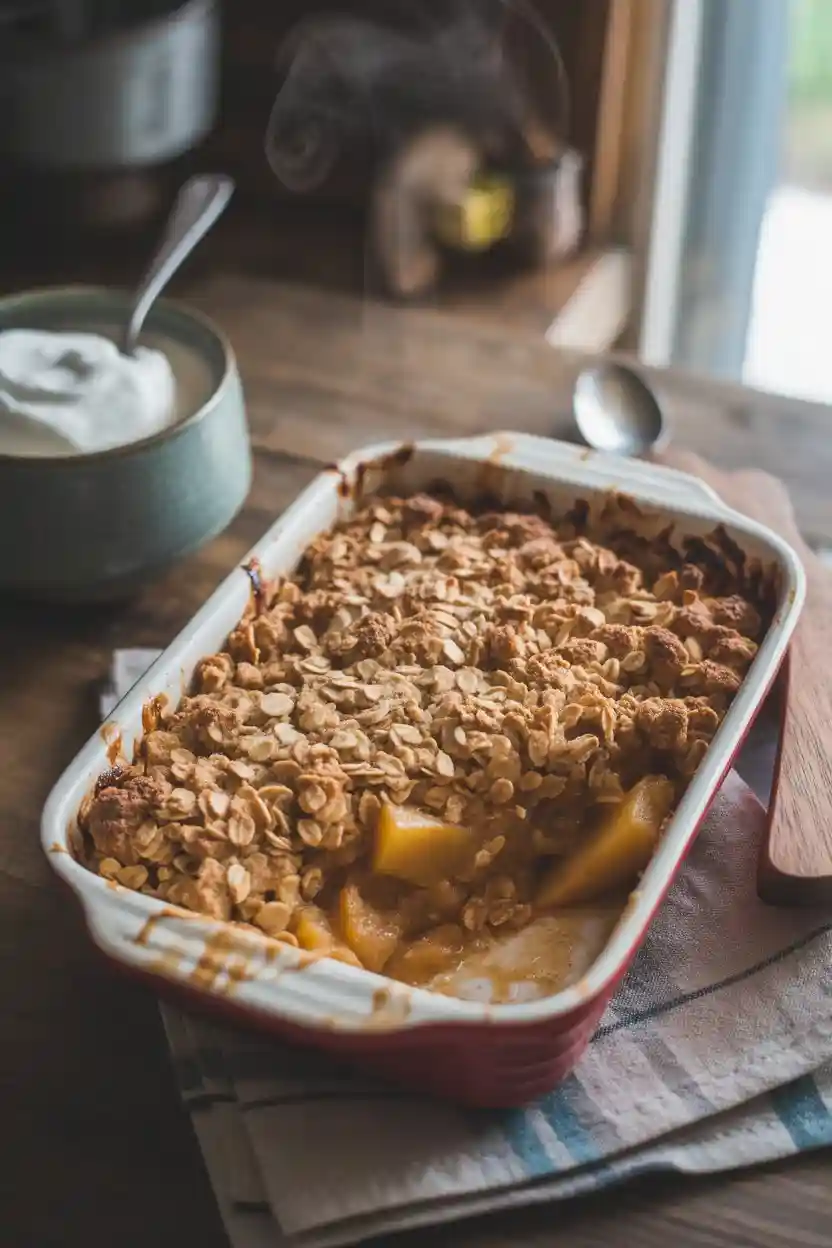 Vegan Apple Crumble