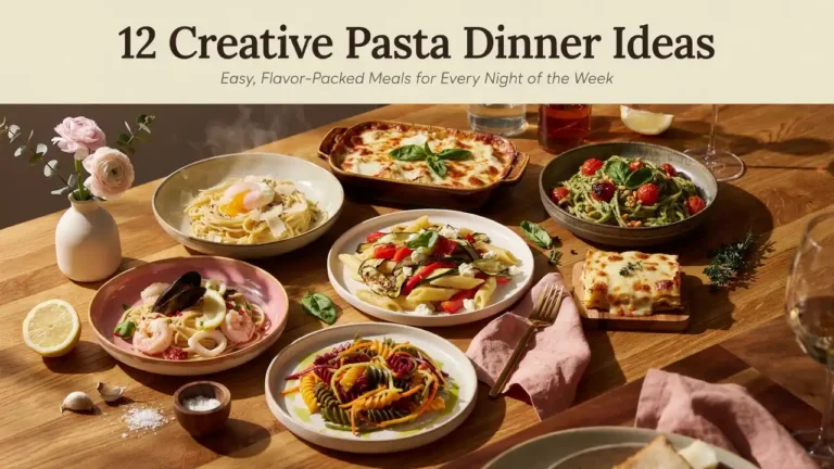 12 Creative Pasta Dinner Ideas