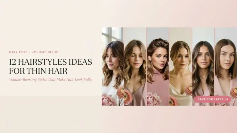 12 Hairstyles Ideas for Thin Hair That Add Volume