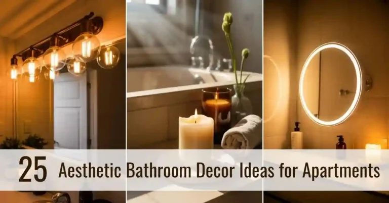 25 Aesthetic Bathroom Decor Ideas for Apartments