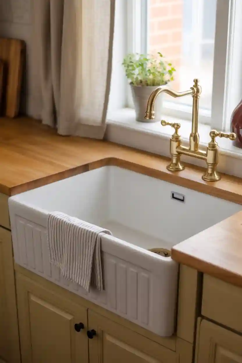 Apron Front Farmhouse Sink