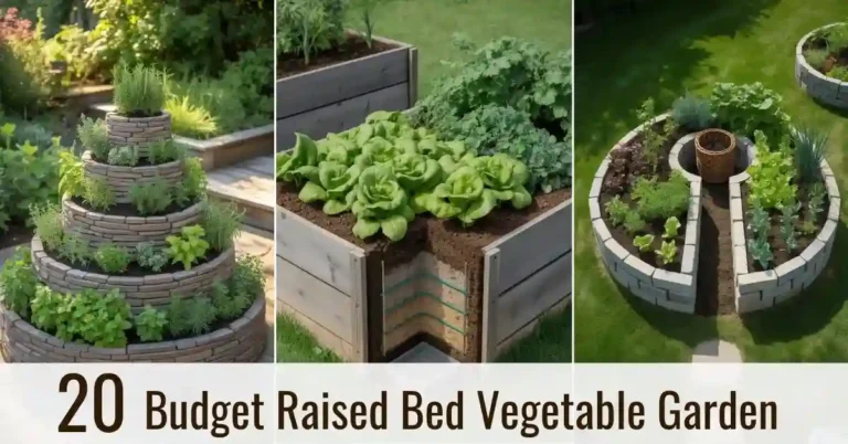 Budget Raised Bed Vegetable Garden Project Ideas