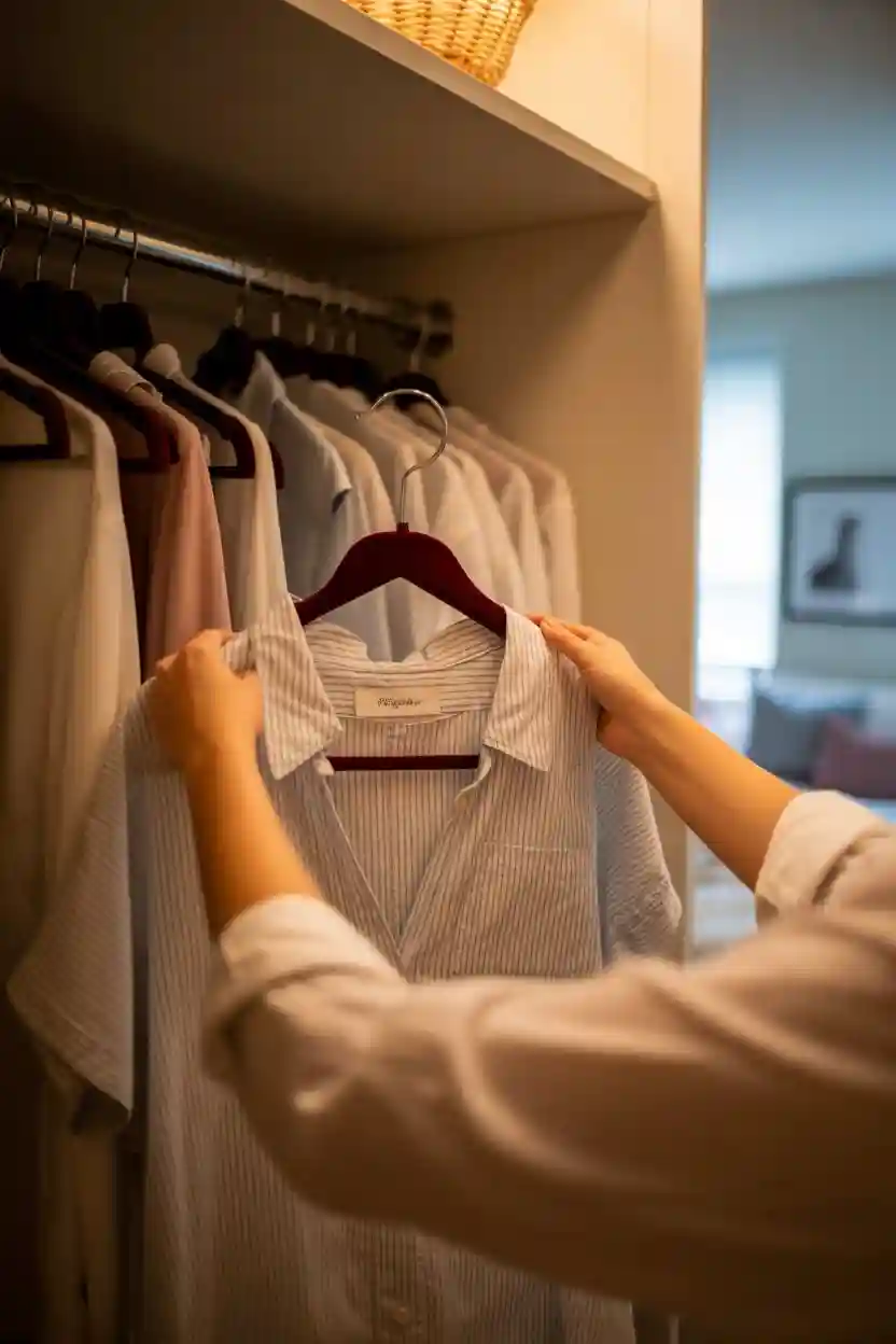 25 Wardrobe Organization Tips 24 Do a 10-Minute Weekly Reset