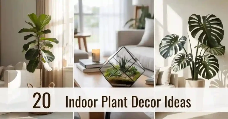 Indoor Plant Decor Ideas for New and Refreshing Look