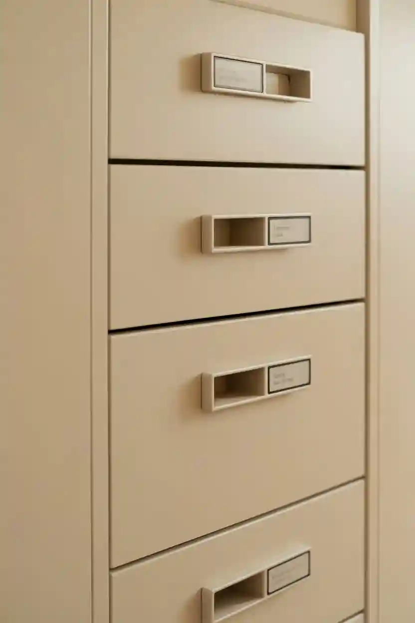 25 Wardrobe Organization Tips 20 Label Everything, Including Drawers