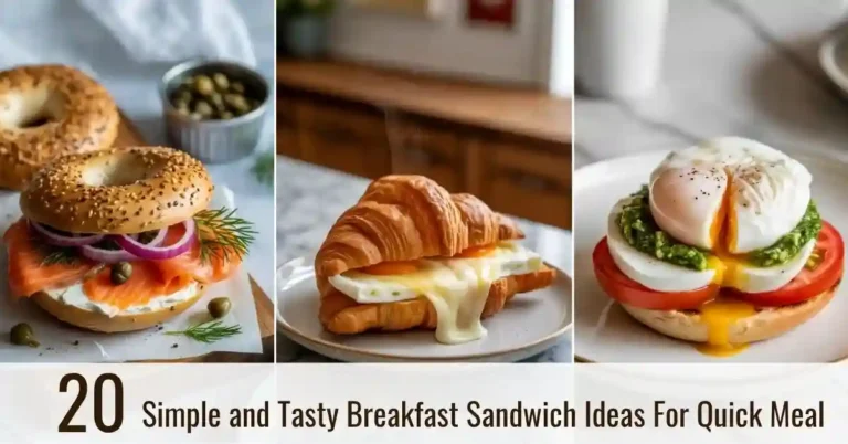 Simple and Tasty Breakfast Sandwich Ideas For Quick Meal