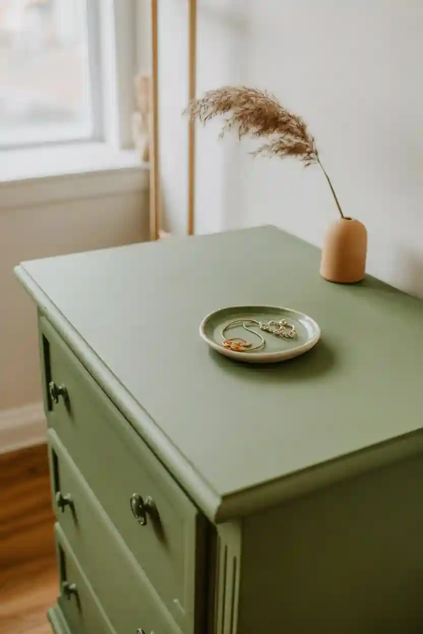 25 Budget Apartment Decor Ideas 7 Thrifted Furniture with a Fresh Coat of Paint