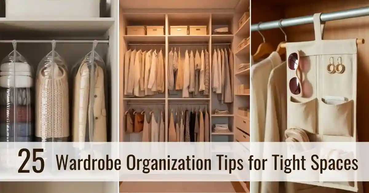 25 Wardrobe Organization Tips 1 Wardrobe Organization Tips for Tight Spaces