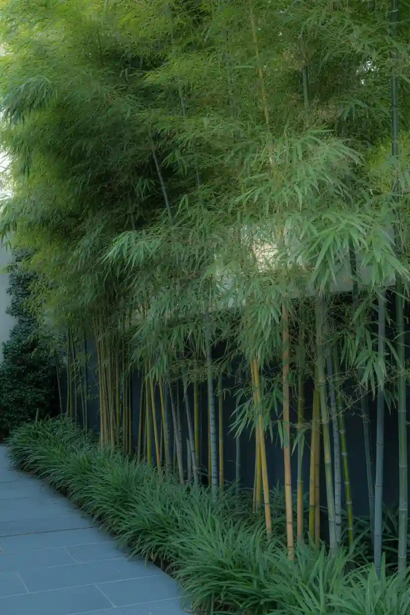 20 Minimalist Landscaping Ideas 10 Bamboo Privacy Screen
