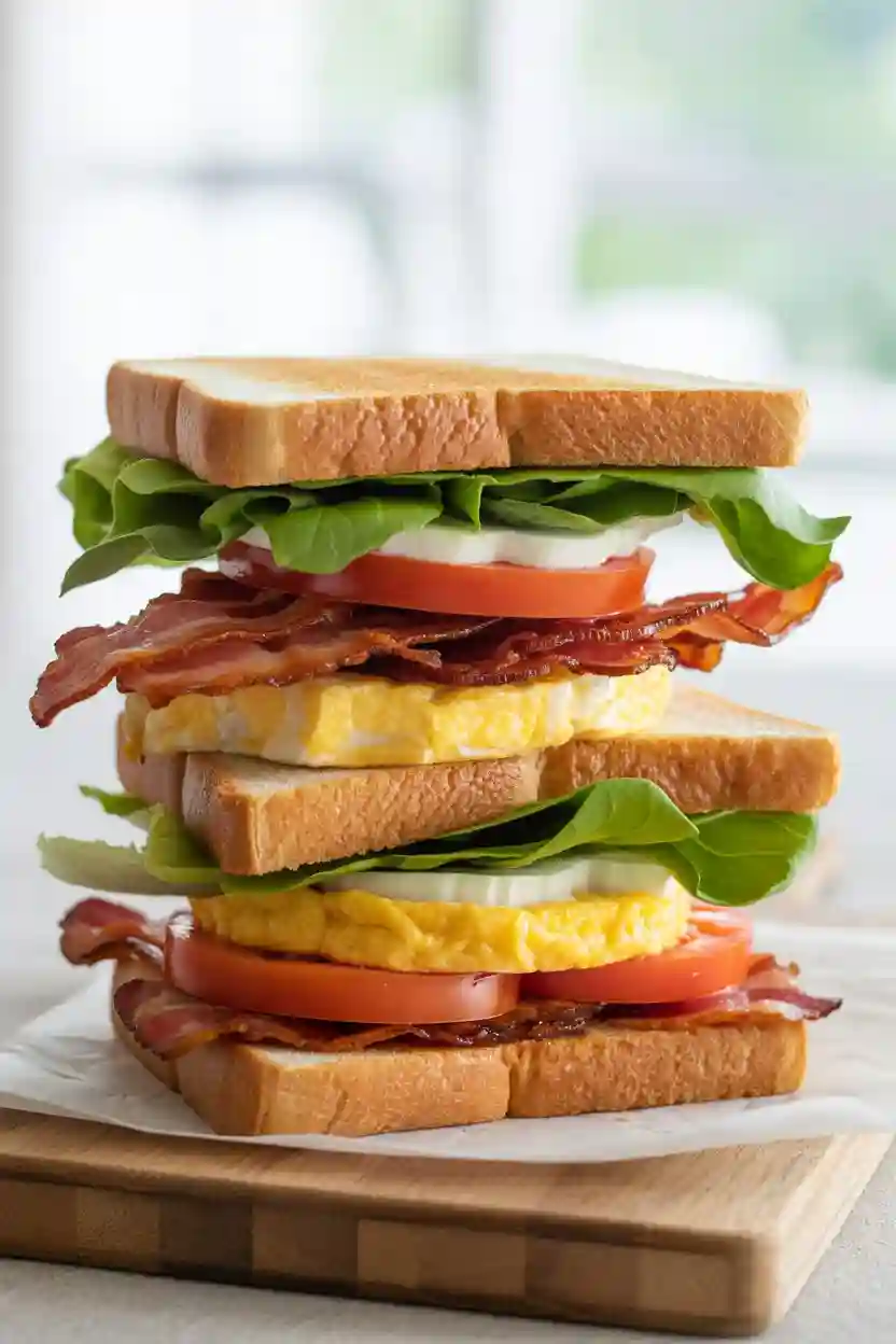 20 Simple and Tasty Breakfast Sandwich Ideas 10 Breakfast BLT with Egg