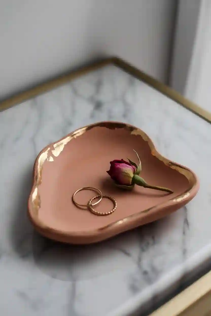 24 Cozy Handmade Gift Ideas 6 Clay Trinket Dish