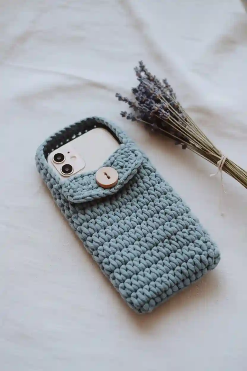 Crochet Phone Pouch