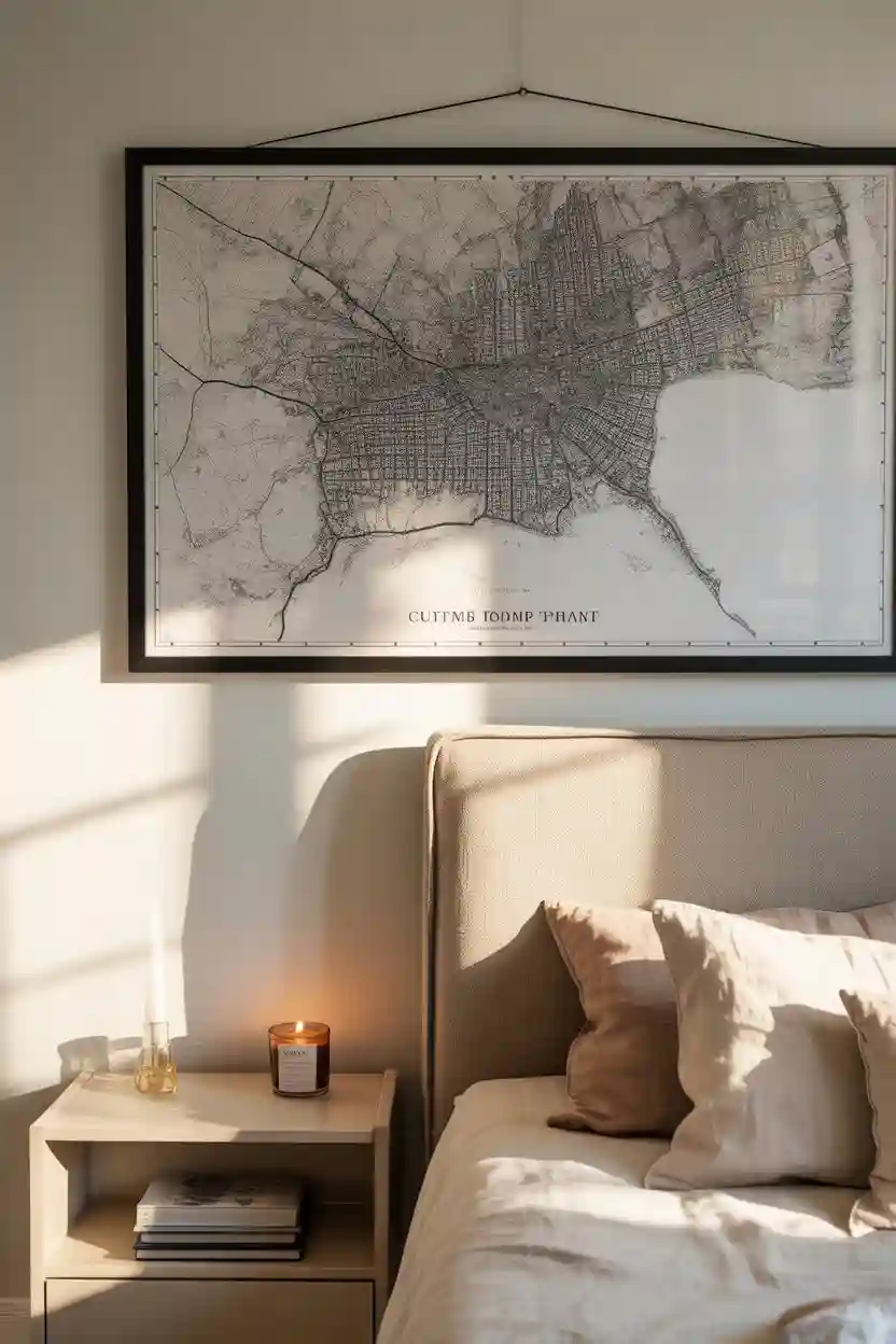 20 Custom Travel Gifts Ideas 9 Custom City Map Print