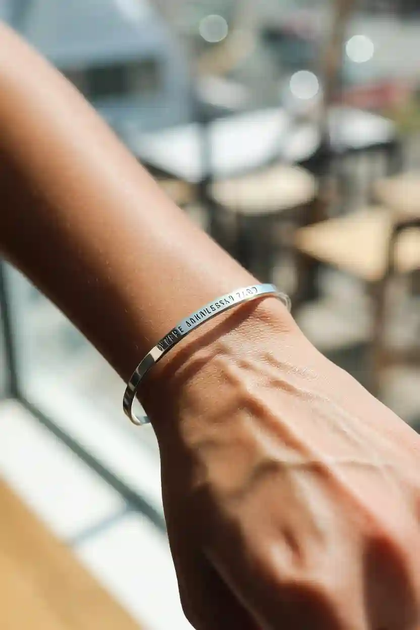 20 Custom Travel Gifts Ideas 4 Custom Coordinates Bracelet