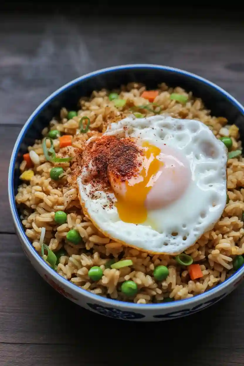 Egg and Fried Rice Bowl