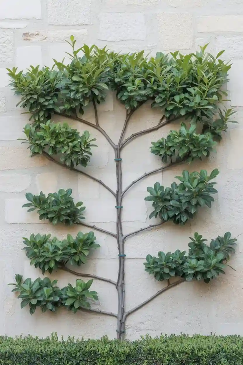 20 Minimalist Landscaping Ideas 13 Espaliered Green Shrubs