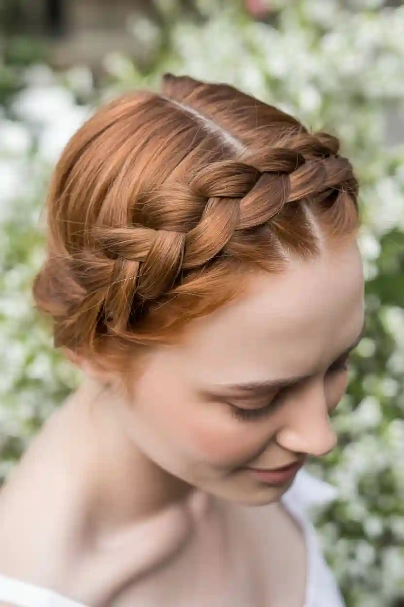 20 Summer Hairstyles Ideas 8 French Braid Crown