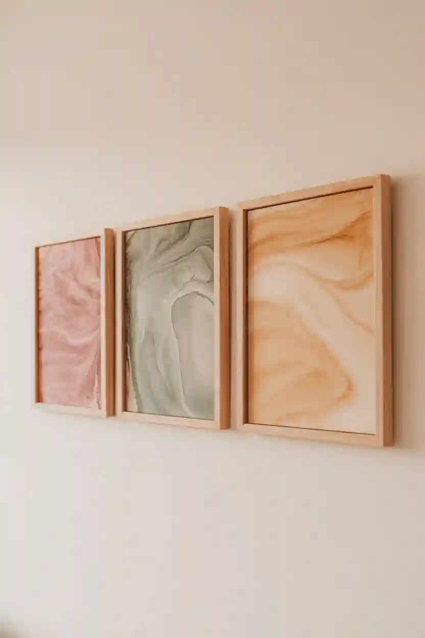 24 Cozy Handmade Gift Ideas 19 Hand-Marbled Paper Art