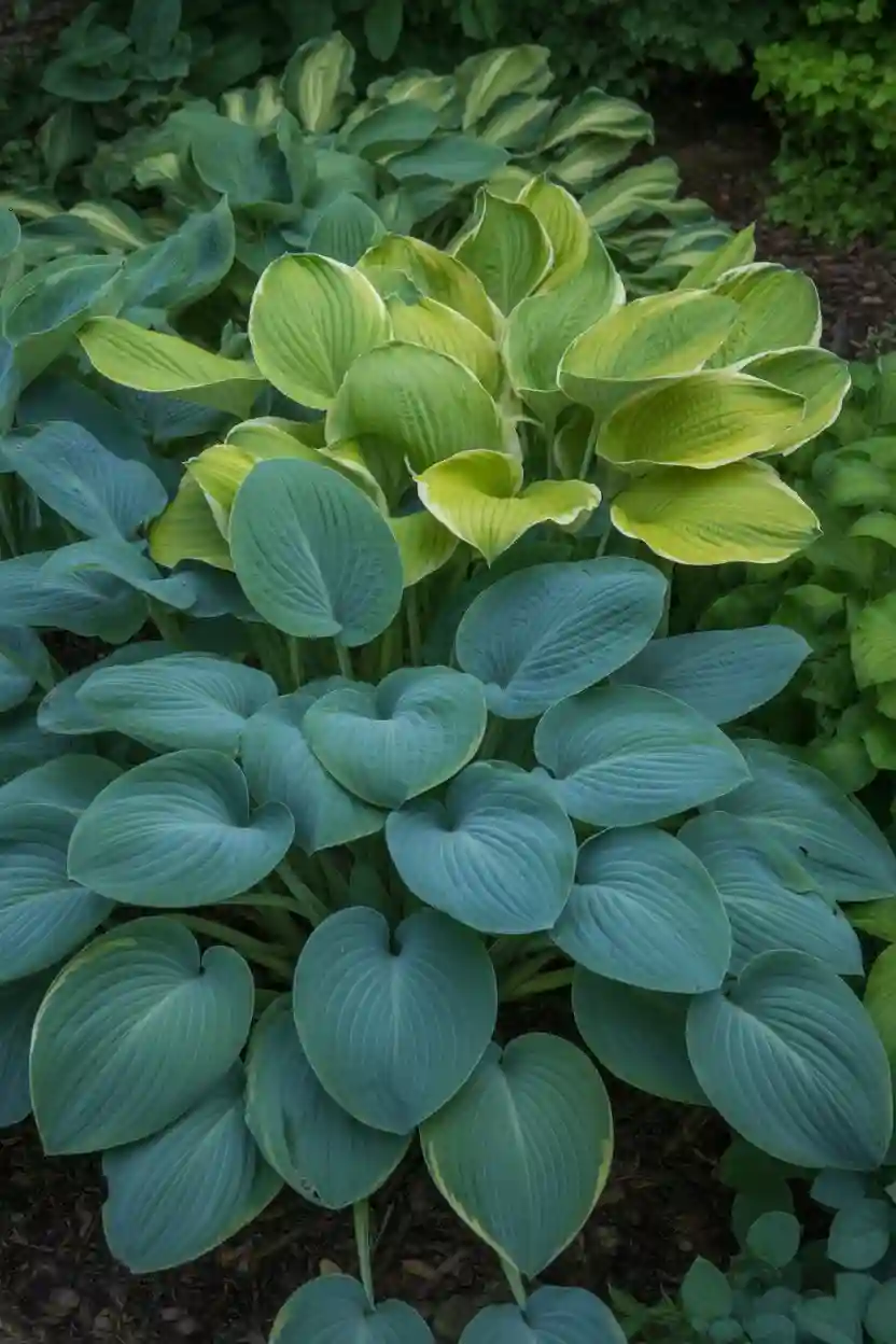 20 Minimalist Landscaping Ideas 12 Hostas Mass Planting