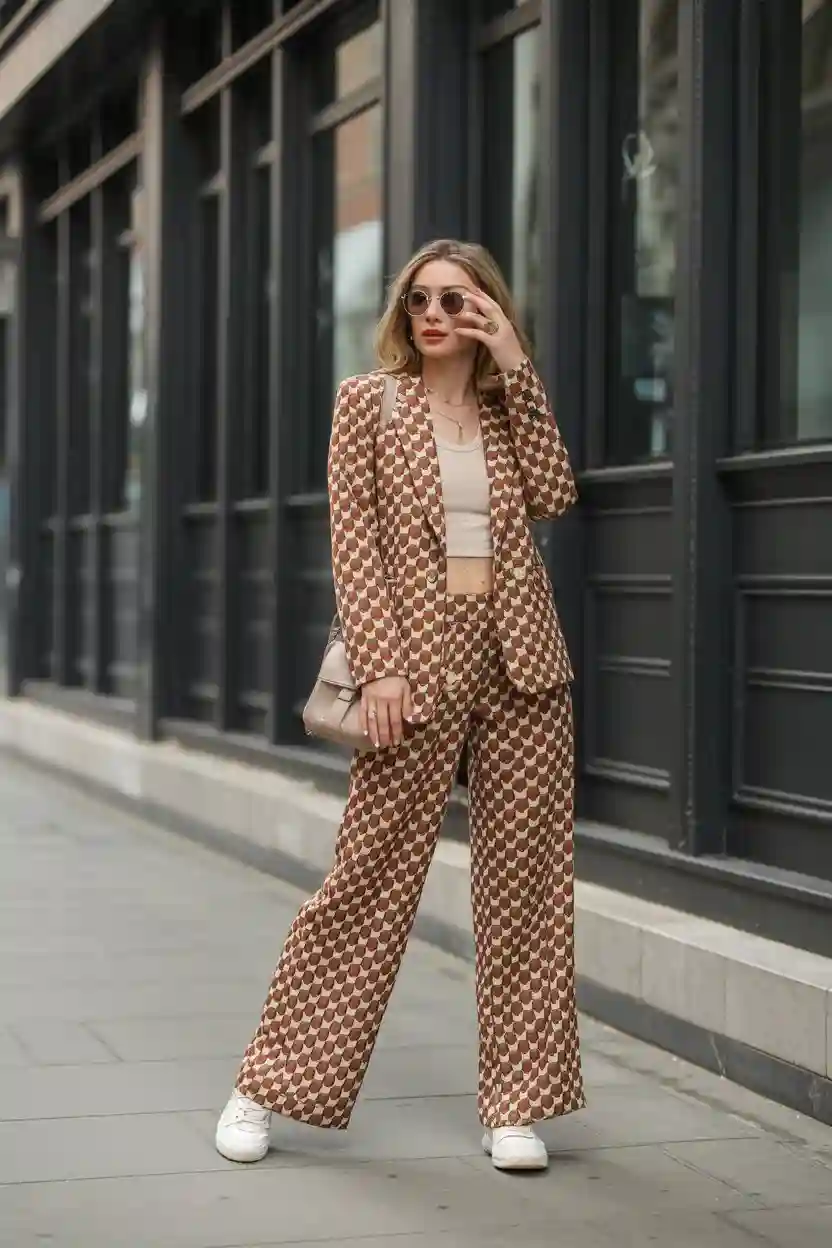 Matching Co-ord Set in a Bold Print