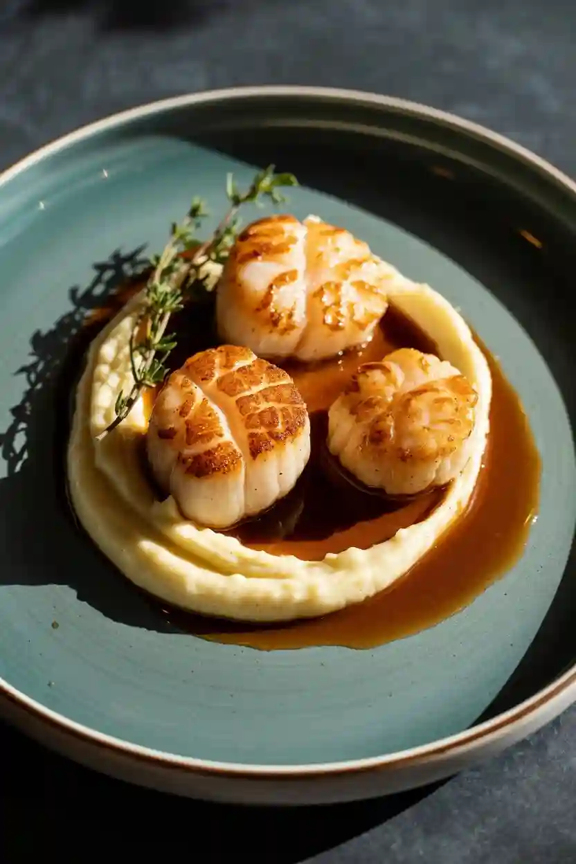 20 Flavorful Seafood Dinner Recipes Ideas 3 Pan-Seared Scallops with Brown Butter