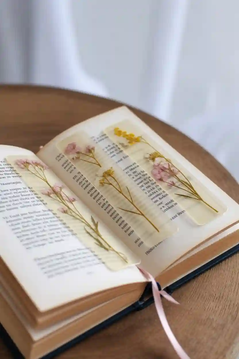 20 Affordable Craft Ideas Under $10 5 Pressed Flower Bookmarks