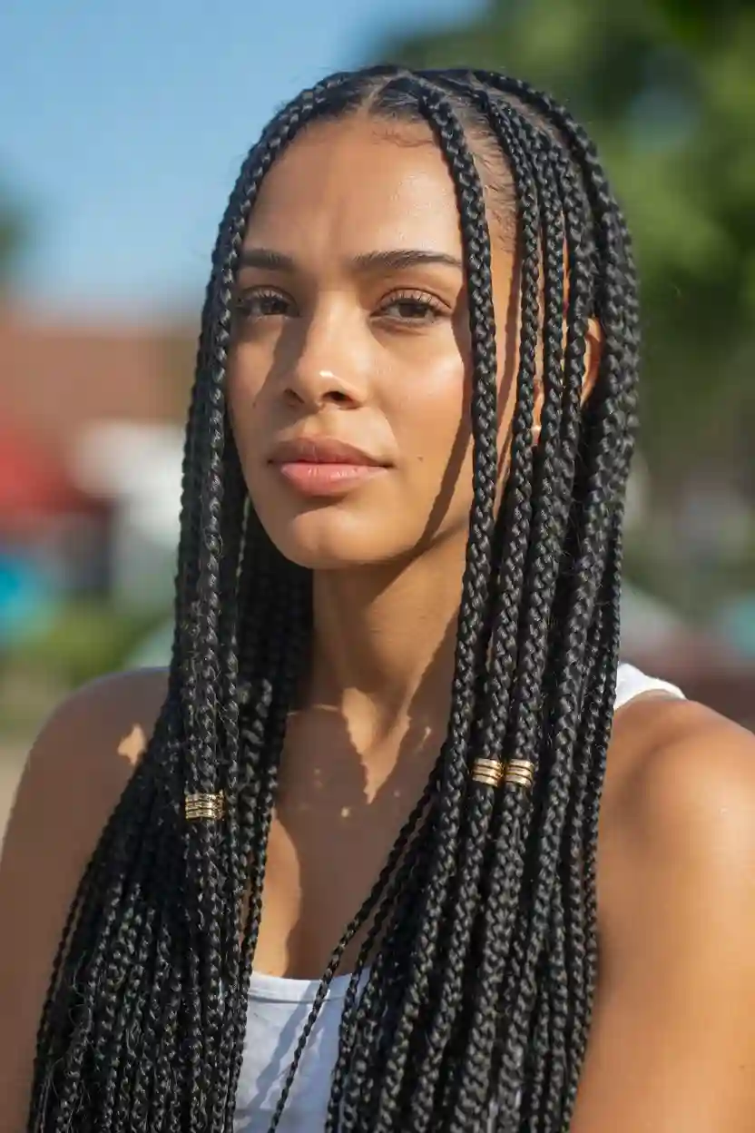 20 Summer Hairstyles Ideas 20 Protective Box Braids