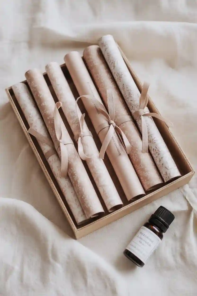 24 Cozy Handmade Gift Ideas 22 Scented Drawer Liners