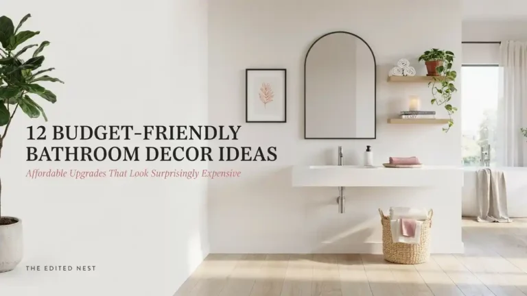 12 Budget Friendly Bathroom Decor Ideas for Modern Houses