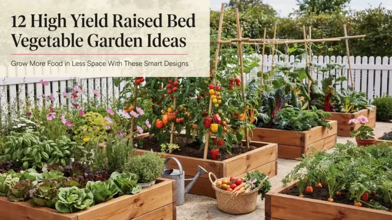 12 High-Yield Raised Bed Vegetable Garden Ideas at Home