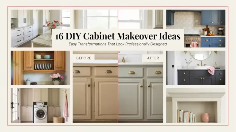 16 DIY Cabinet Makeover Ideas