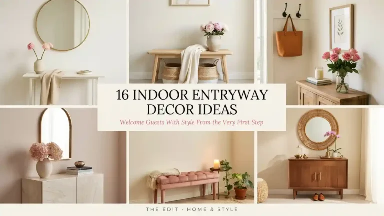 16 Indoor Entryway Decor Ideas for Small Houses