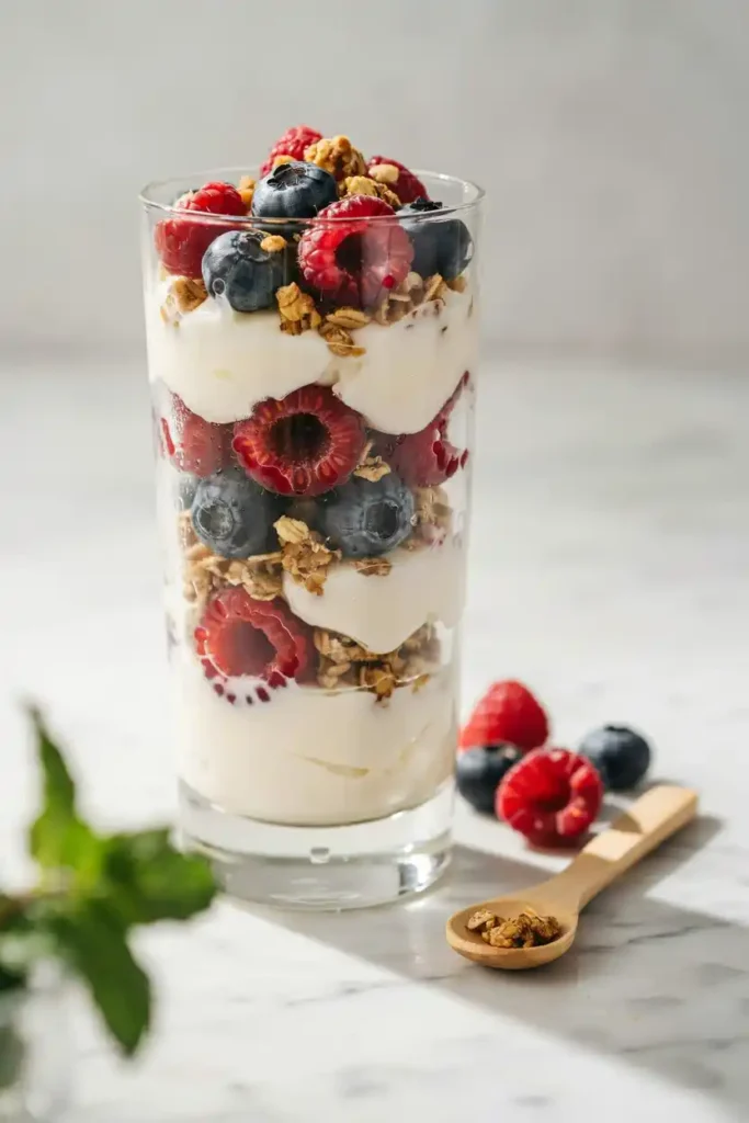 12 Simple Fruit-Based Desserts Ideas 2 Berry Yogurt Parfaits