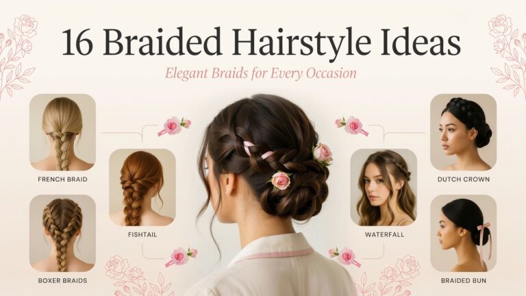 Braided Hairstyle Ideas for Casual and Formal Days