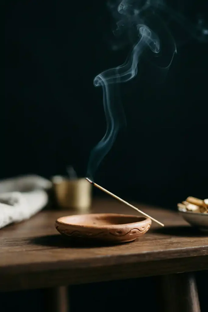Clay Incense Holder