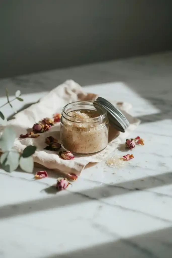 DIY Sugar Scrub in a Jar