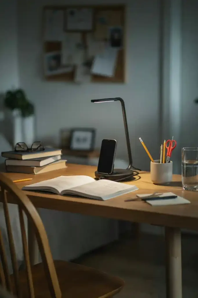 LED Desk Lamp with USB Charging Port