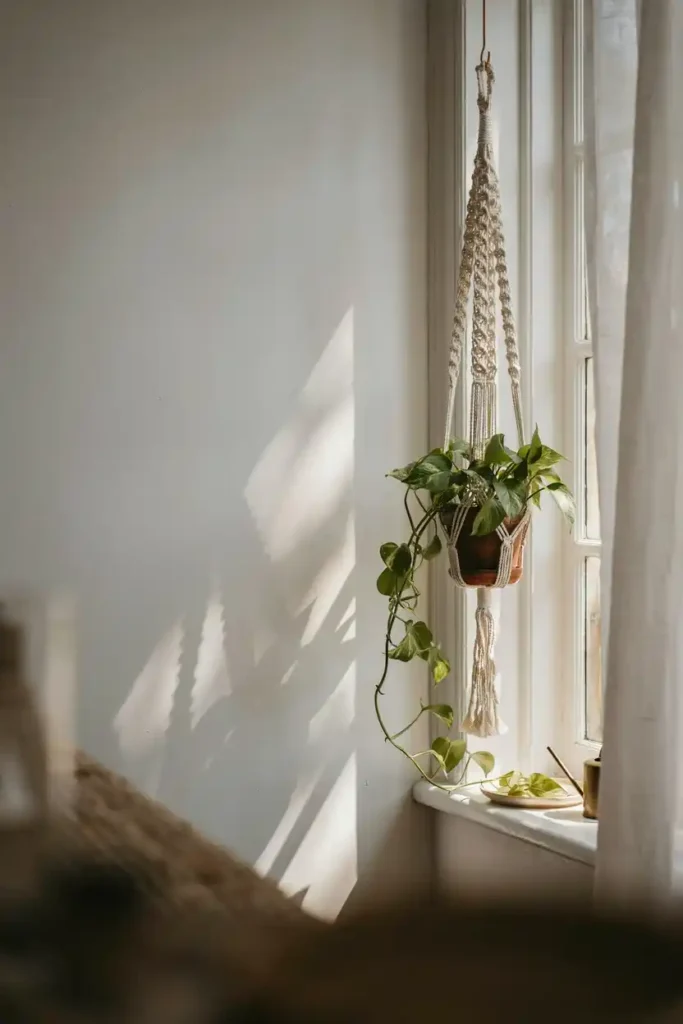 12 DIY Seasonal Accessories Ideas 2 Macrame Plant Hanger