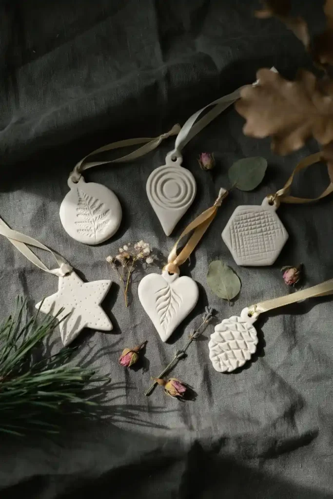 Personalized Clay Ornaments