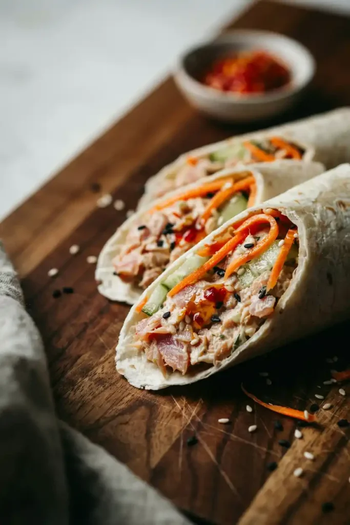 12 Best Wrap Recipes Ideas 8 Spicy Tuna Wrap