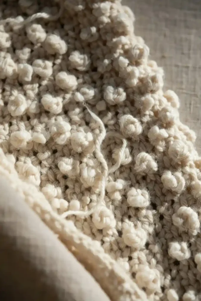 Bobble Stitch Blanket