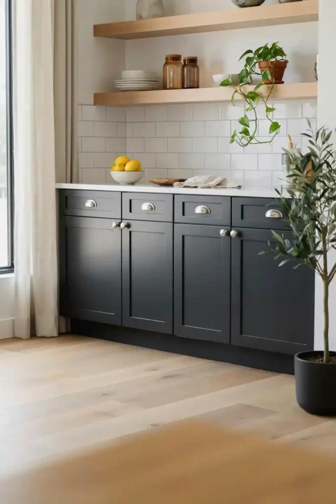 Bold Black Cabinet Refresh