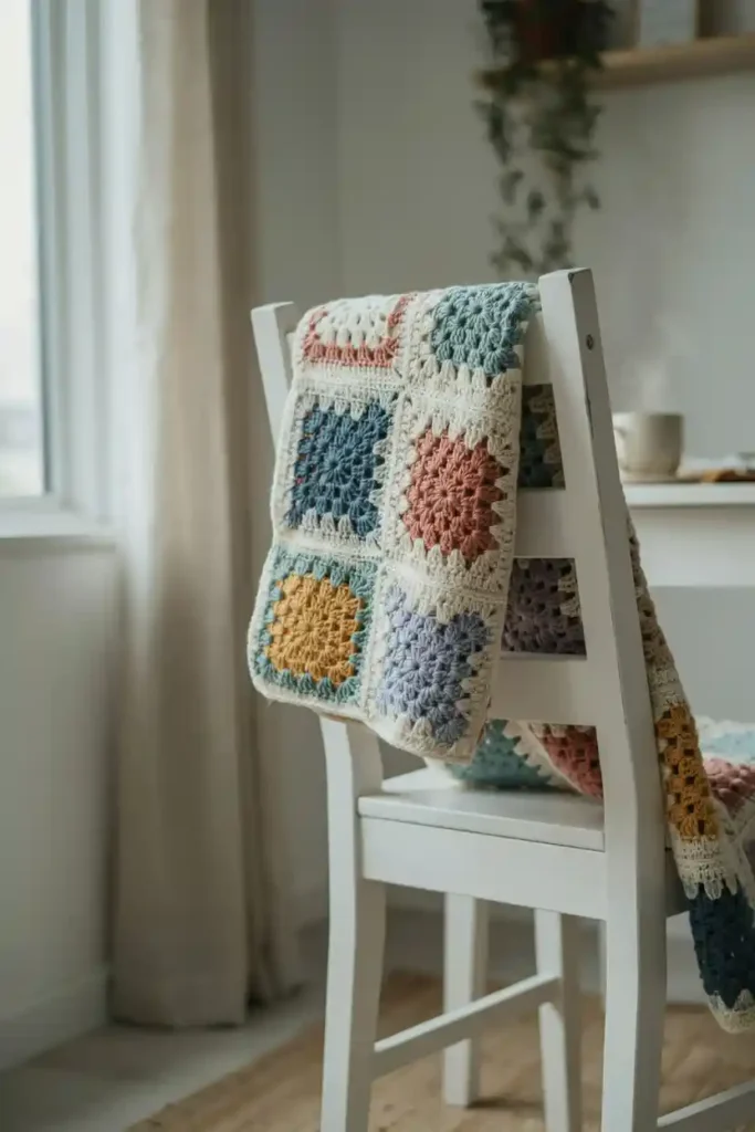 Classic Granny Square Blanket