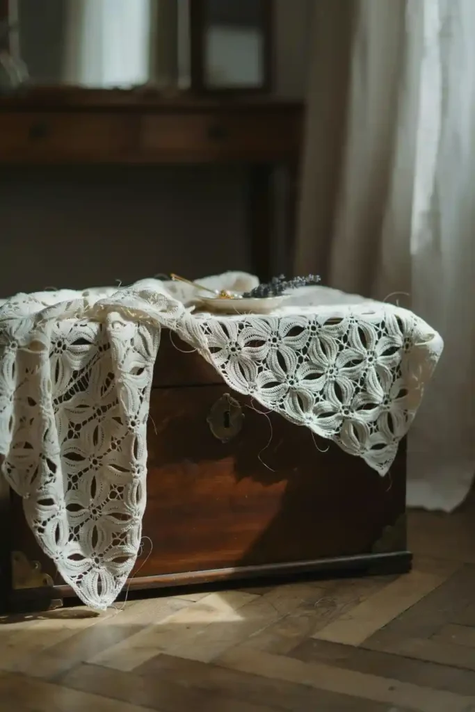 Heirloom Lace Blanket