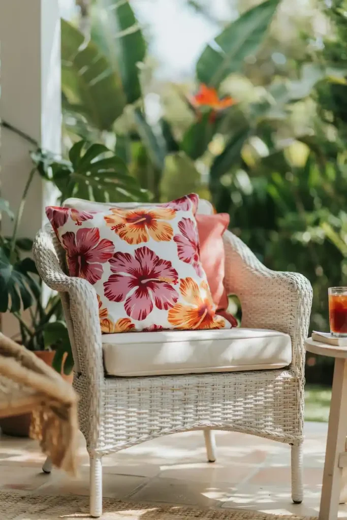Hibiscus Floral Pillows