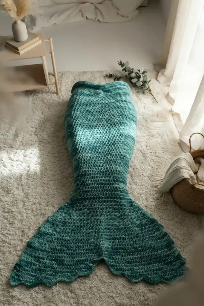 Mermaid Tail Blanket