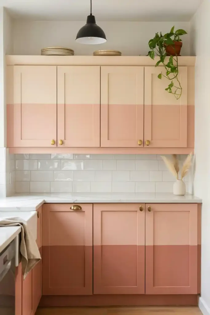 Ombre Gradient Cabinet Doors