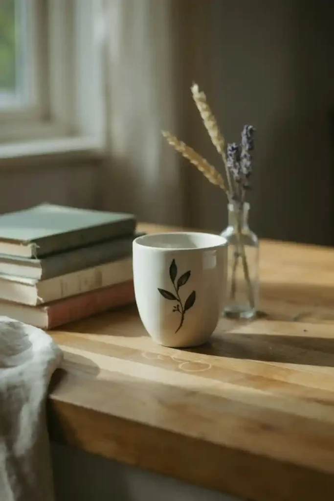 Painted Ceramic Mugs