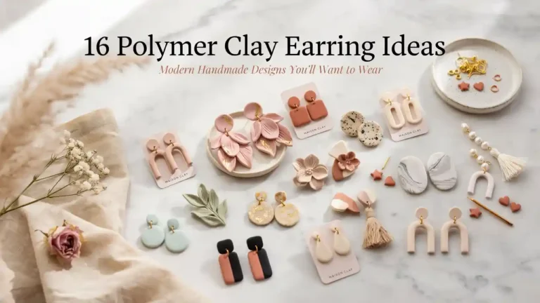 Polymer Clay Earring Ideas for Trendy Designs